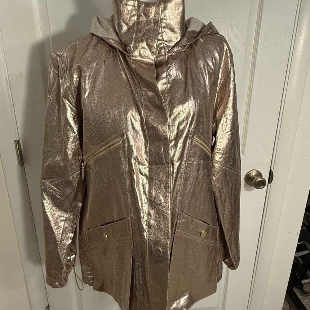 Carlisle Shimmering Gold Utility Jacket